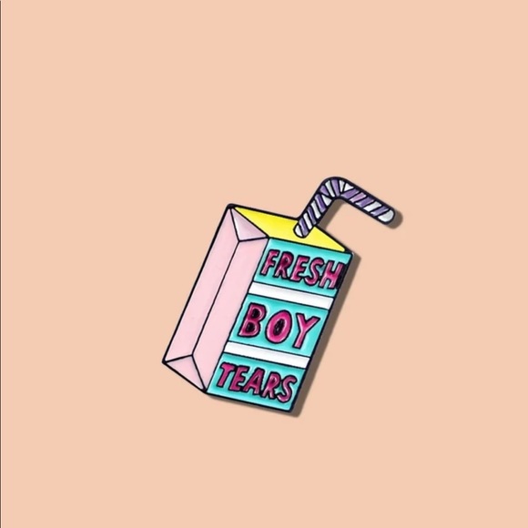 Fresh boys tears pin - Picture 3 of 3